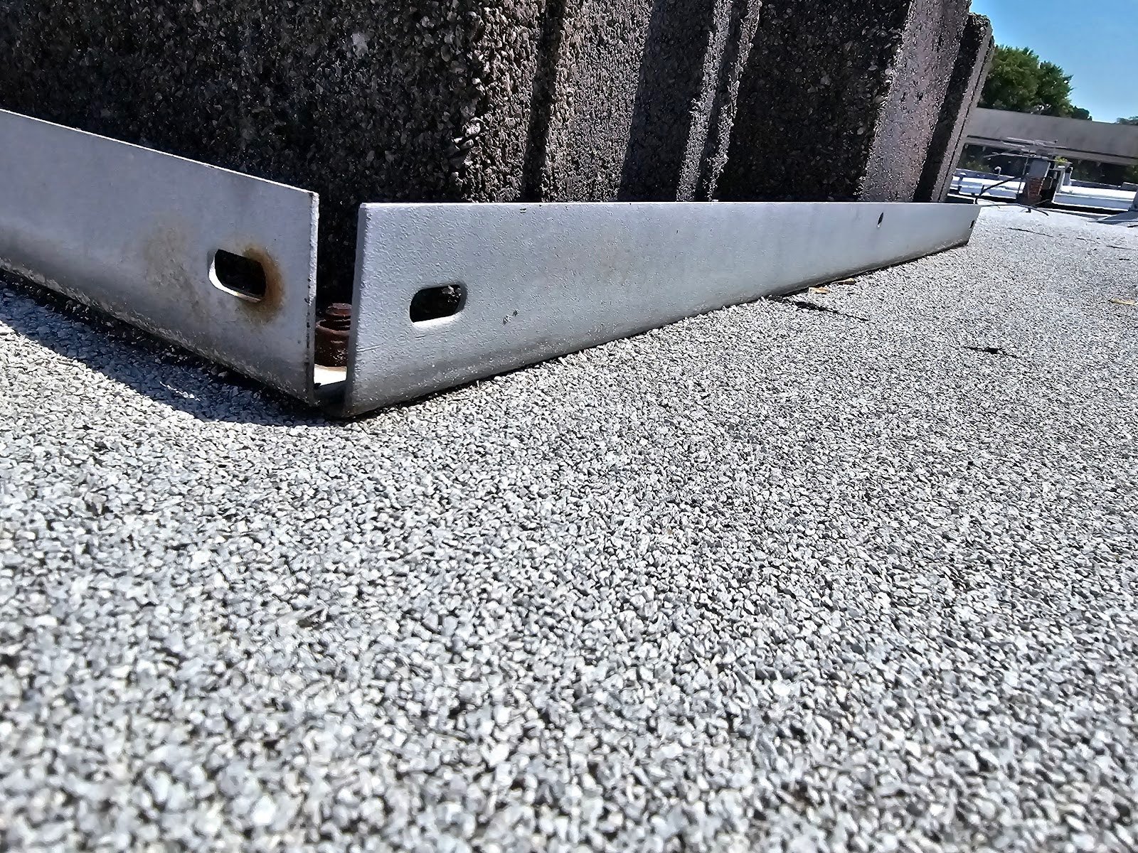 Rooftop Satellite Sled installation in Washington DC