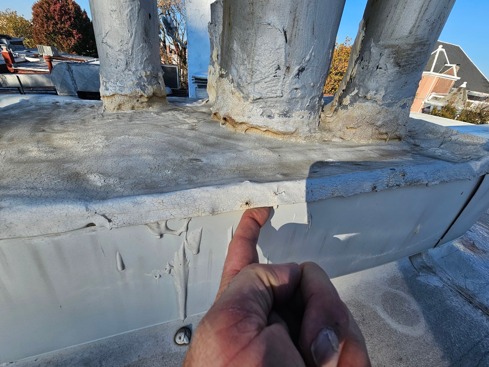 Waterproofing details around conduit using pitch pocket alternatives