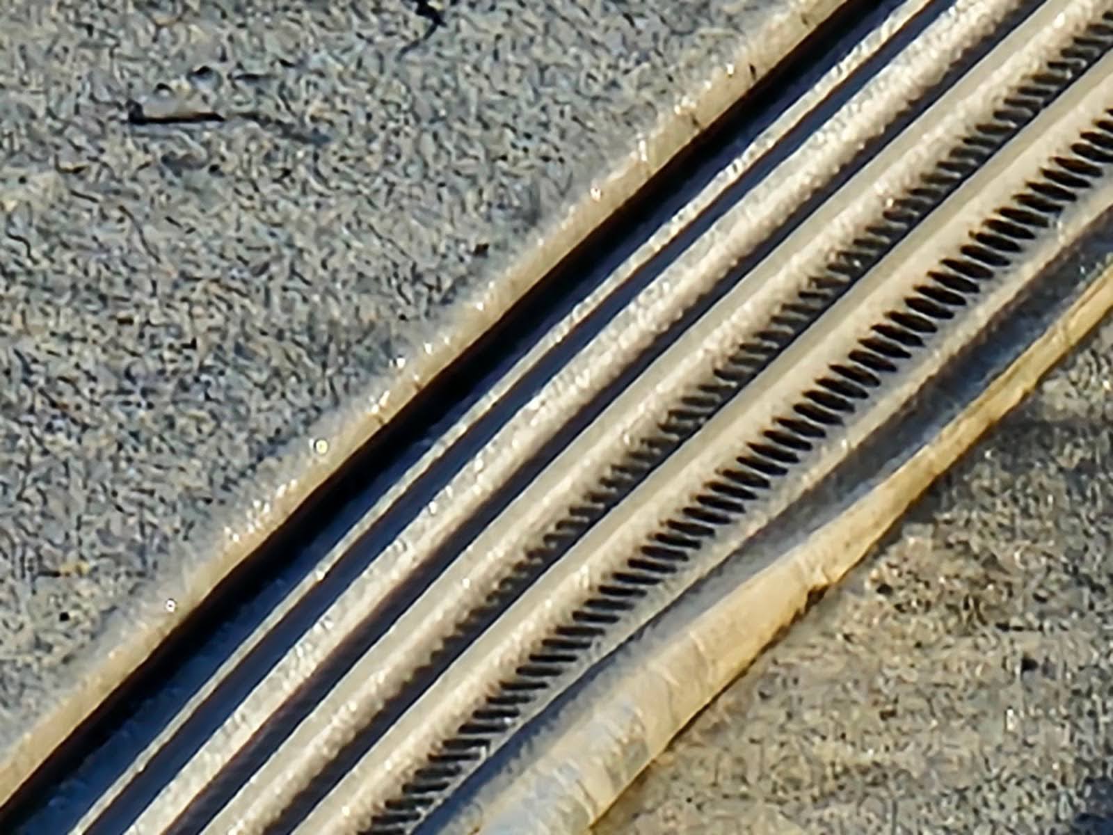 Historic Built In Gutter and Water Table 3 leaf guard inserted into the built-in gutter channel