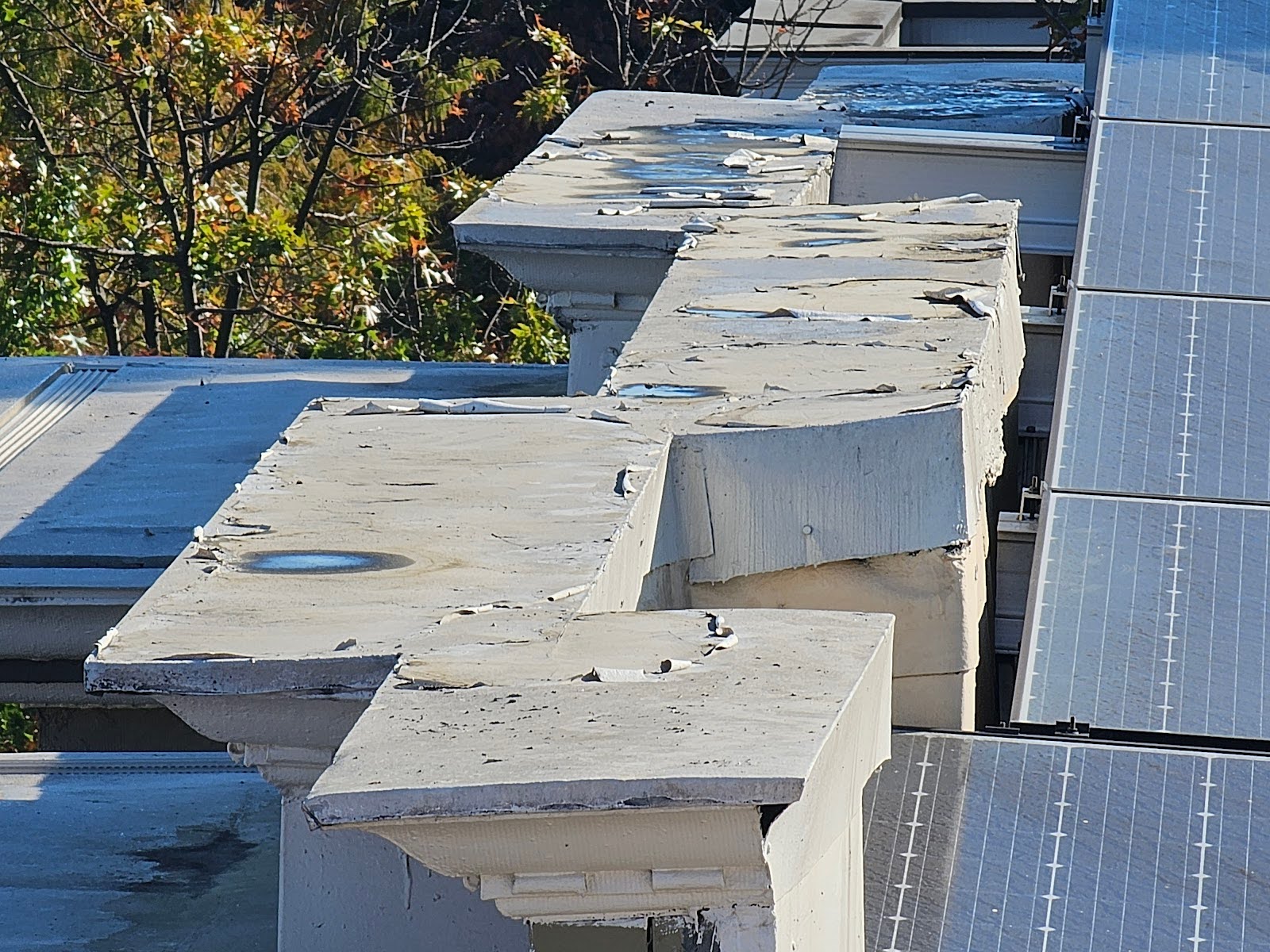 Historic Built In Gutter and Water Table 2 masonry-will-be-less-hydrated-over-many-years