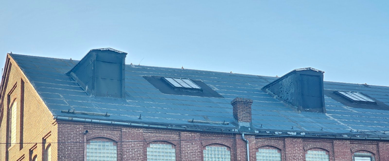 Modified Bitumen on a Sloped Roof - Part I 2 modified bitumen membrane on top of this sloped roof