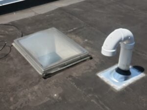 Shiners in Horizontal Roof Surfaces seen in Washington Dc homes