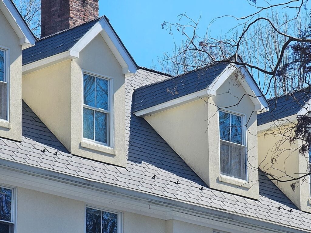 Colonial Revival Gable Roof and Dormers Restoration in Washington DC Historic Home