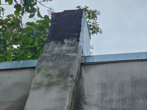Watertrails Showing a Masonry Problem