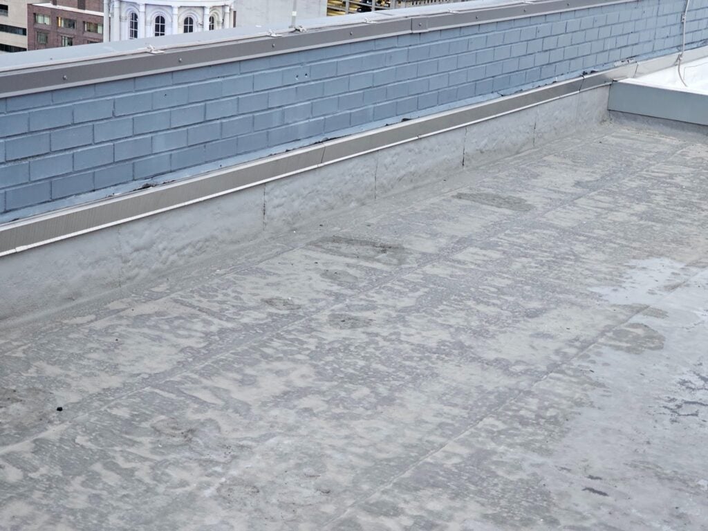 Counterflashing on Pop-Up Roofs 1 Counterflashing installed on a pop-up roof to prevent water intrusion